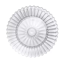 PIATTO IN CRISTALLO 21 CM,...