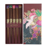 SET OF 5 CHOPSTICKS JAPAN FLOWER, TK17865
