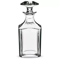 SQUARE WHISKEY DECANTER,...