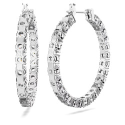 MATRIX HOOP EARRINGS