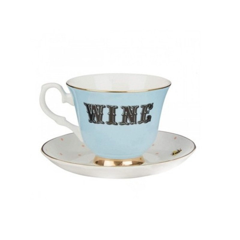 TEA CUP WITH SAUCER 4006 WINE