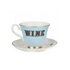 TEA CUP WITH SAUCER 4006 WINE